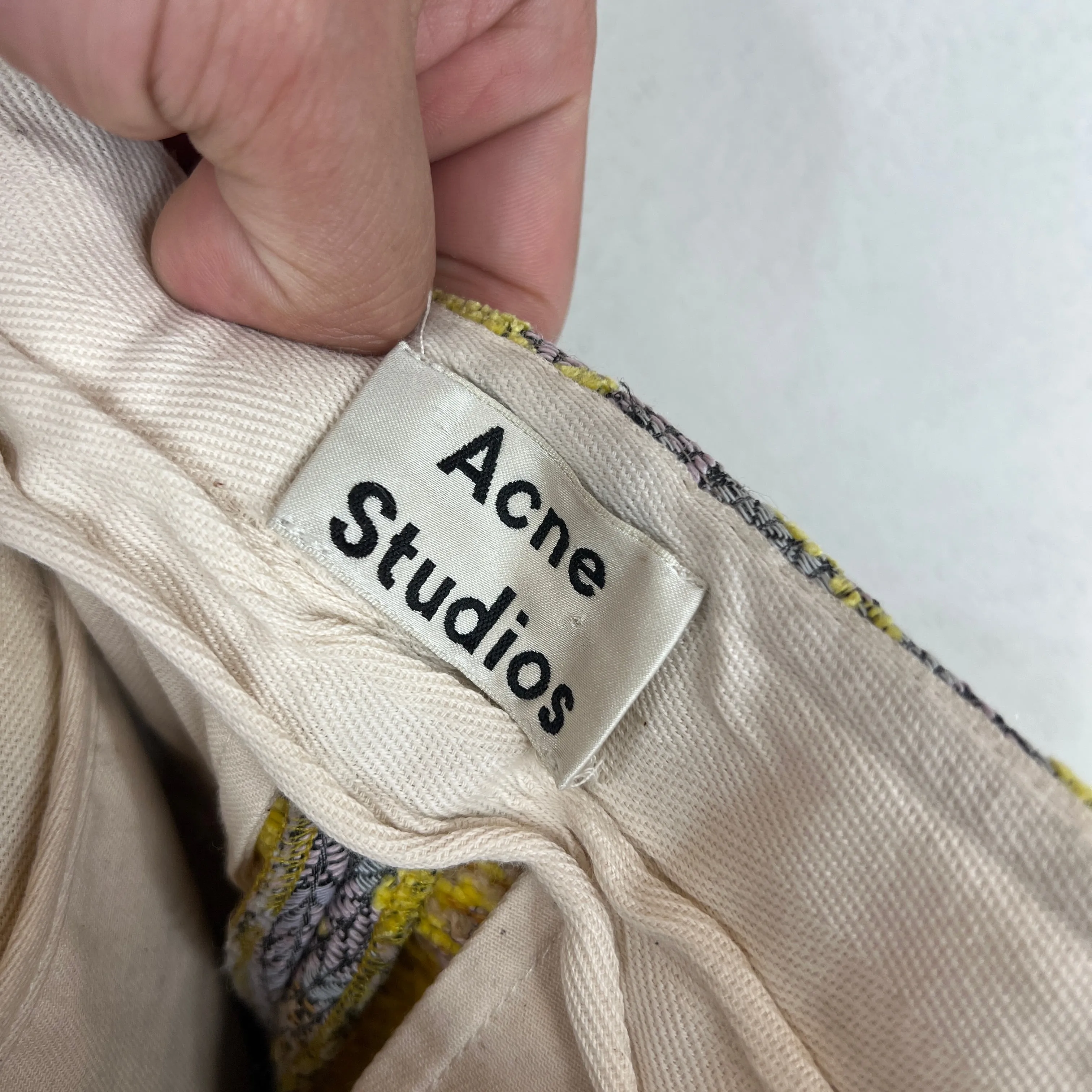 Acne Studios Patterned Trousers