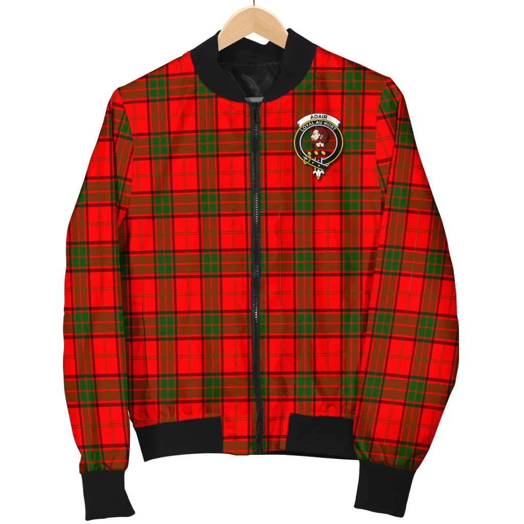 Adair Tartan Bomber Jacket with Family Crest