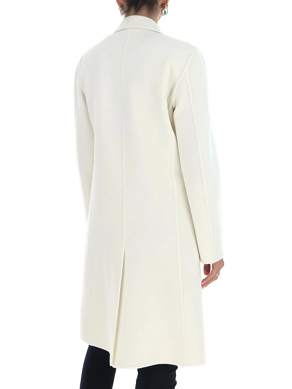 Alberta Ferretti Double-Breasted Coat