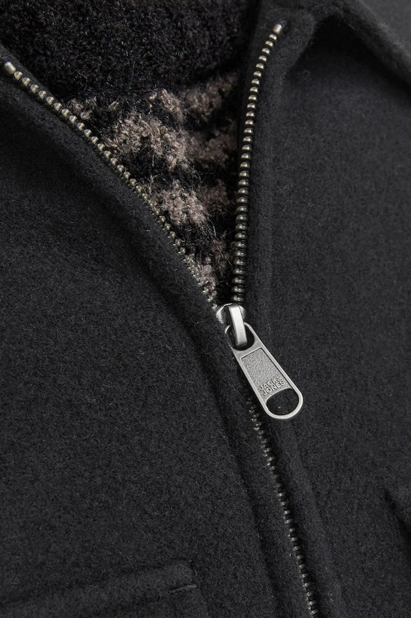 Baxter Wool Jacket - Sort
