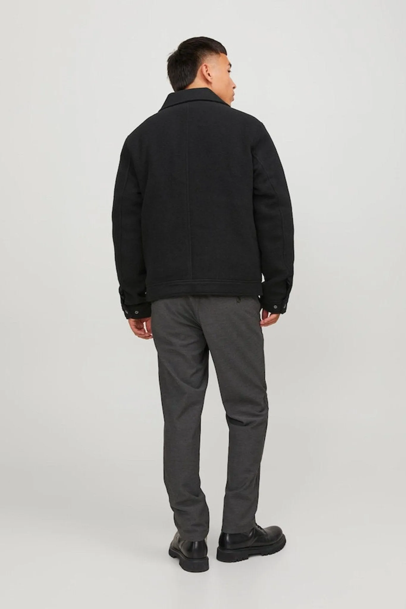 Baxter Wool Jacket - Sort