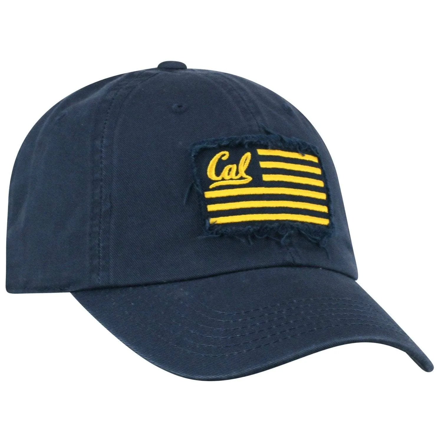 Cal Bears TOW Navy "Flag 4" Crew Adj. Relax Hat Cap