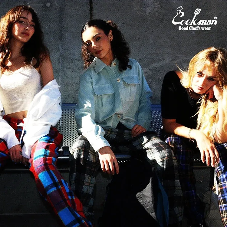 Cookman Chef Pants - Woolmix Tartan : Canadian Black