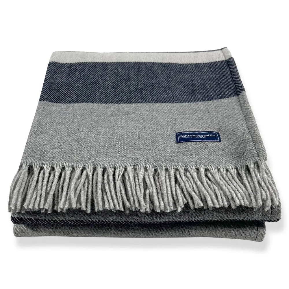 Cottage Wool Throw Blanket