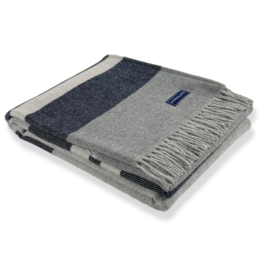 Cottage Wool Throw Blanket