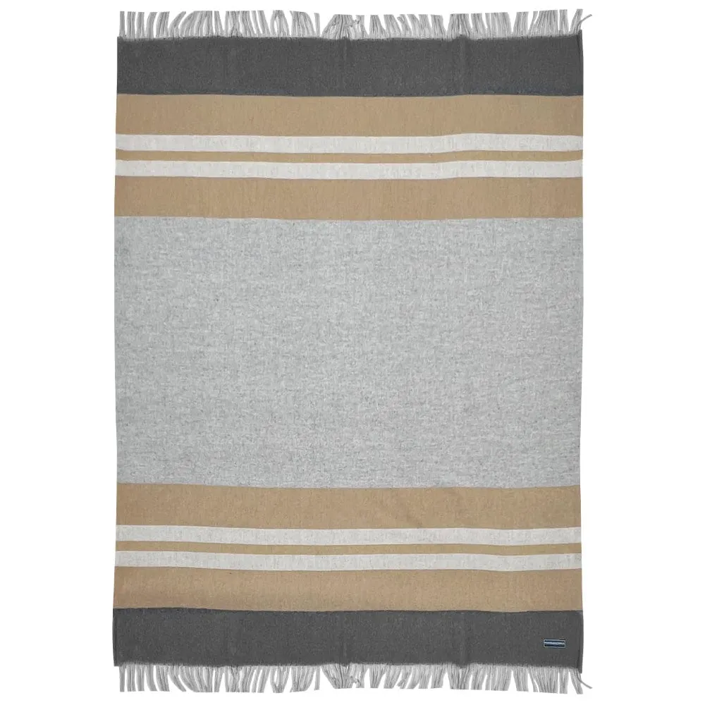Cottage Wool Throw Blanket