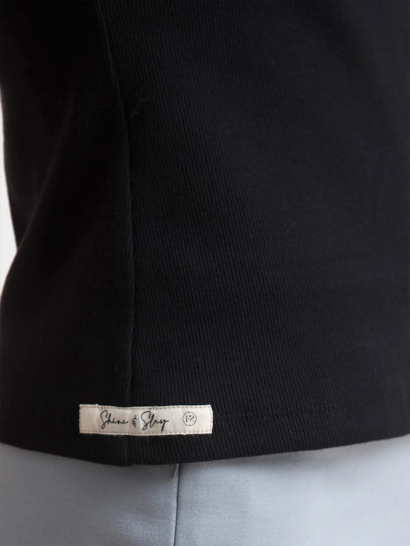 Cotton LivIn Camisole - Black