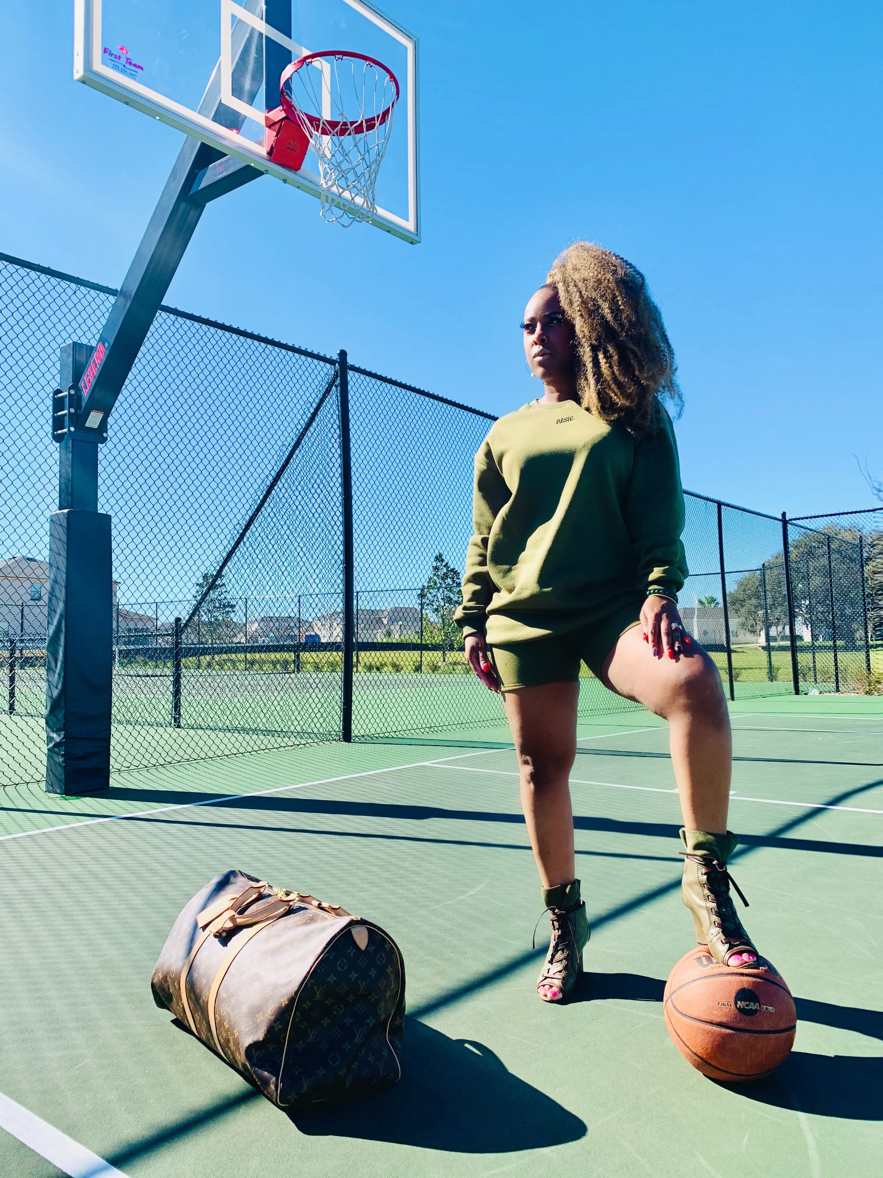 Far From Basic | Biker Short Set