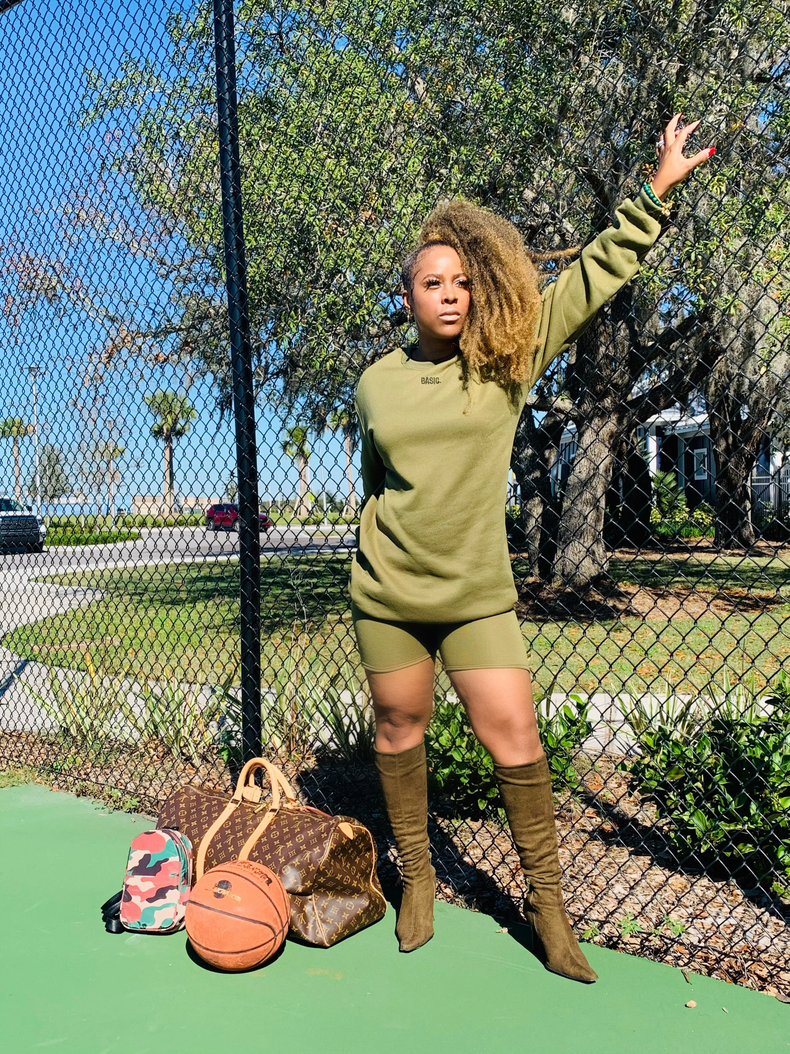 Far From Basic | Biker Short Set