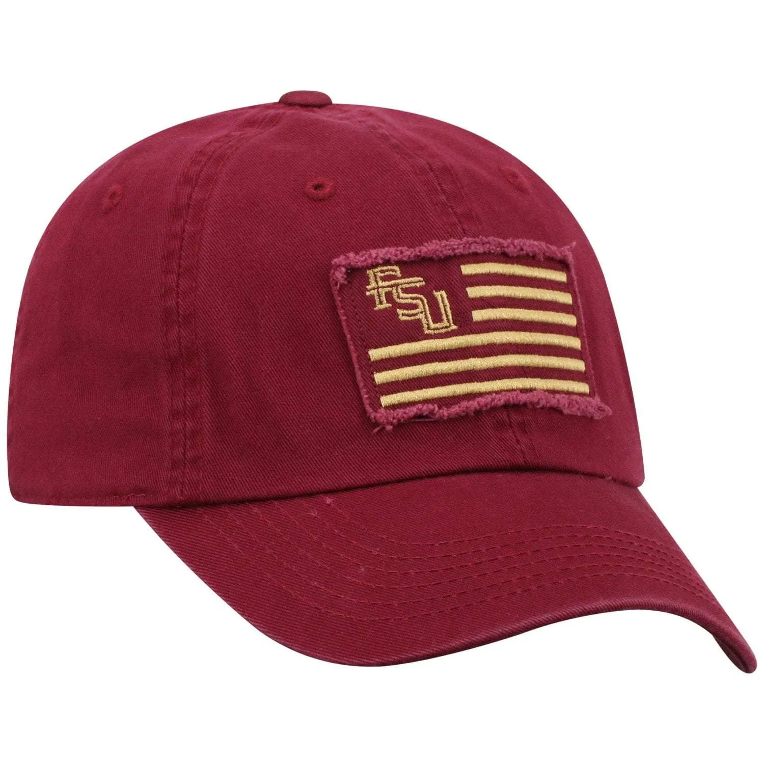 Florida State Seminoles TOW Garnet "Flag 4" Crew Adj. Relax Hat Cap