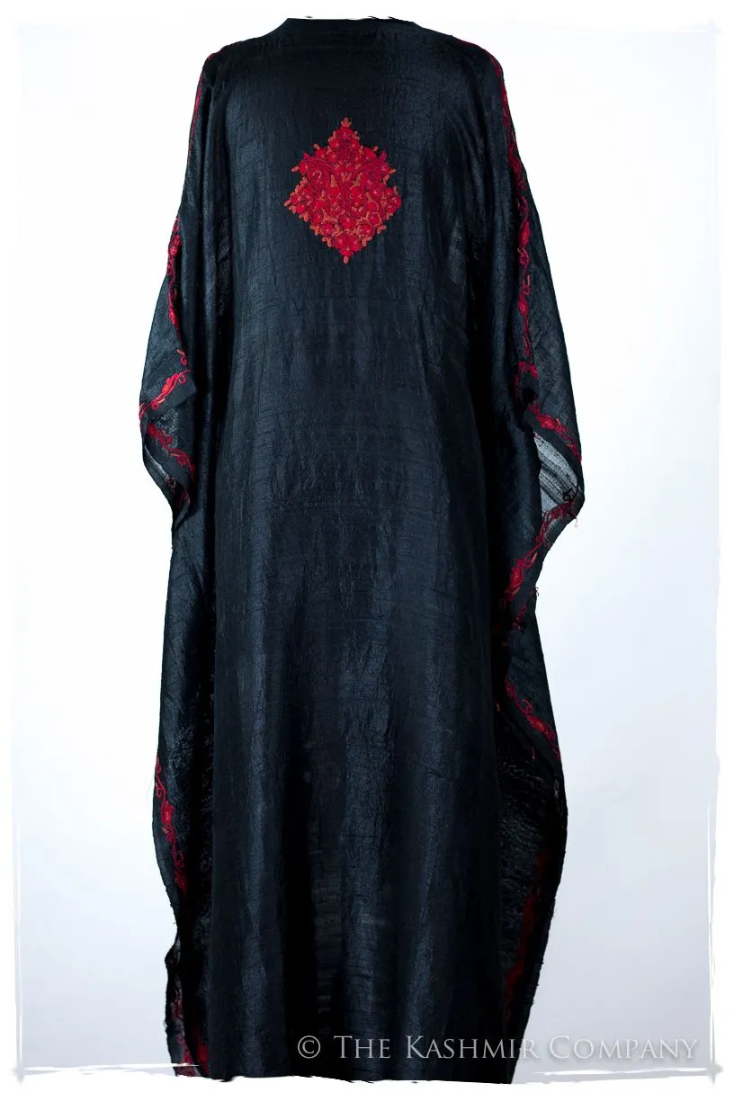 Française Amoureuse de Andrée Noir Silk Robe
