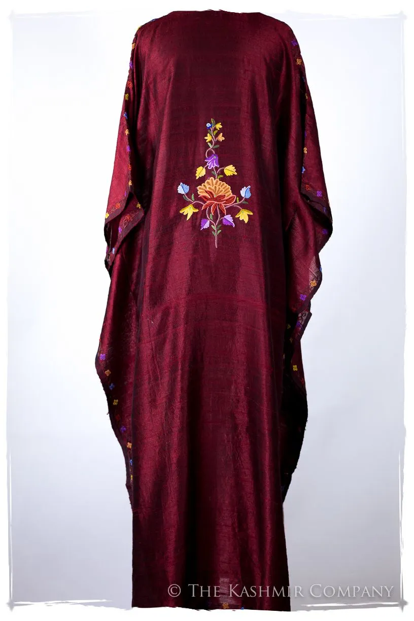 Française Amoureuse de Isabellé Garnet Silk Robe