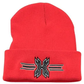 HK Army Beanie - Red & Black