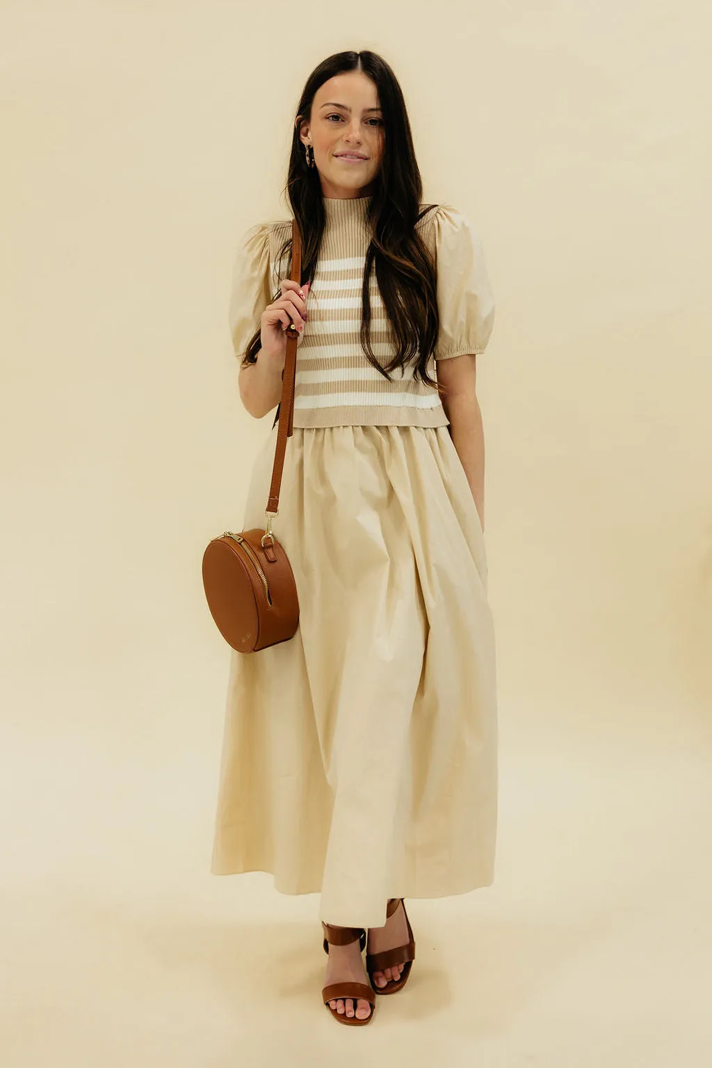 Kristy Dress-Sand