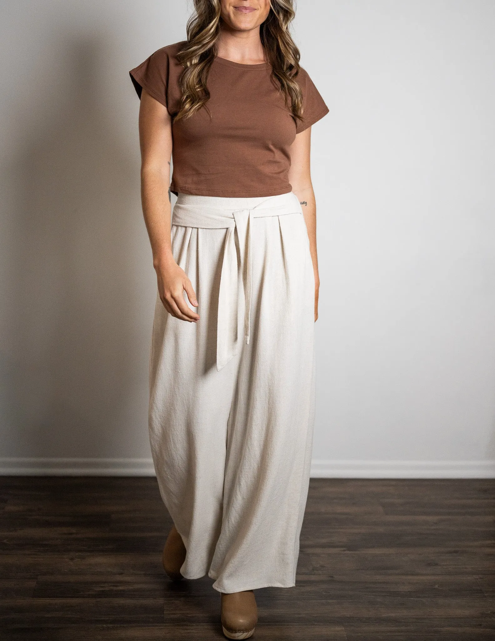 Linen Sylvia Pant