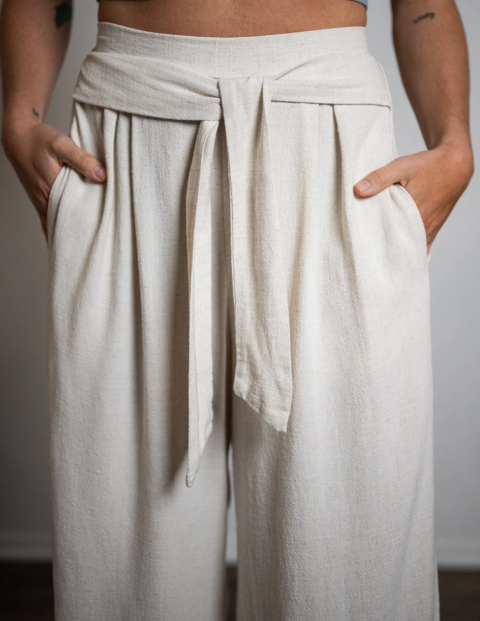 Linen Sylvia Pant