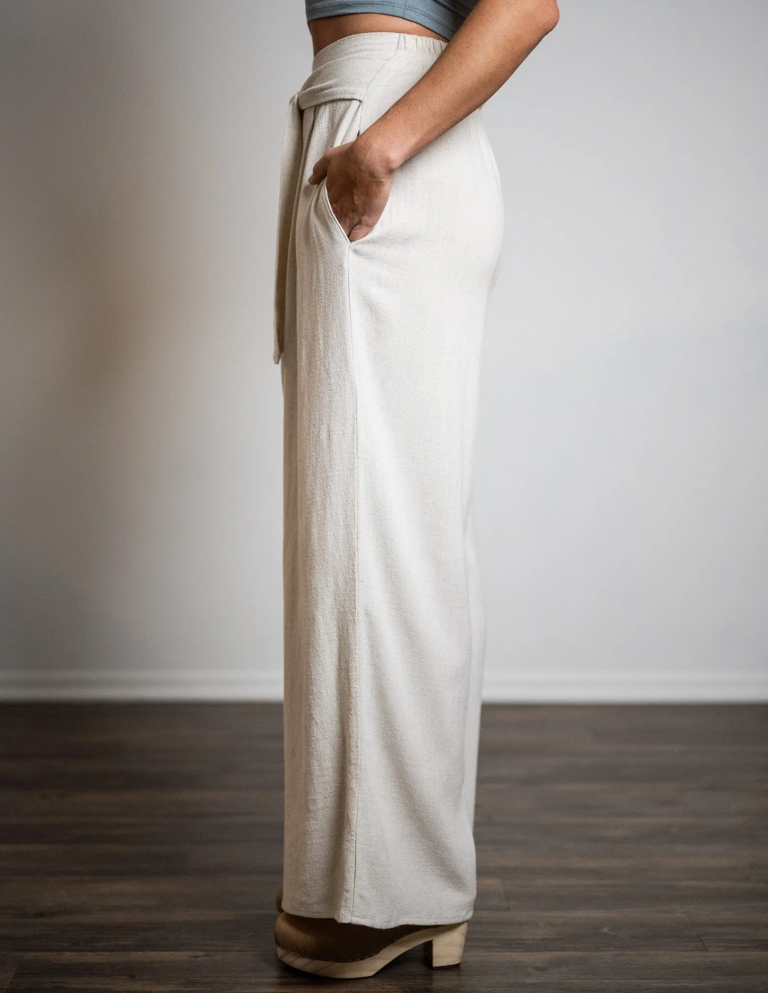 Linen Sylvia Pant