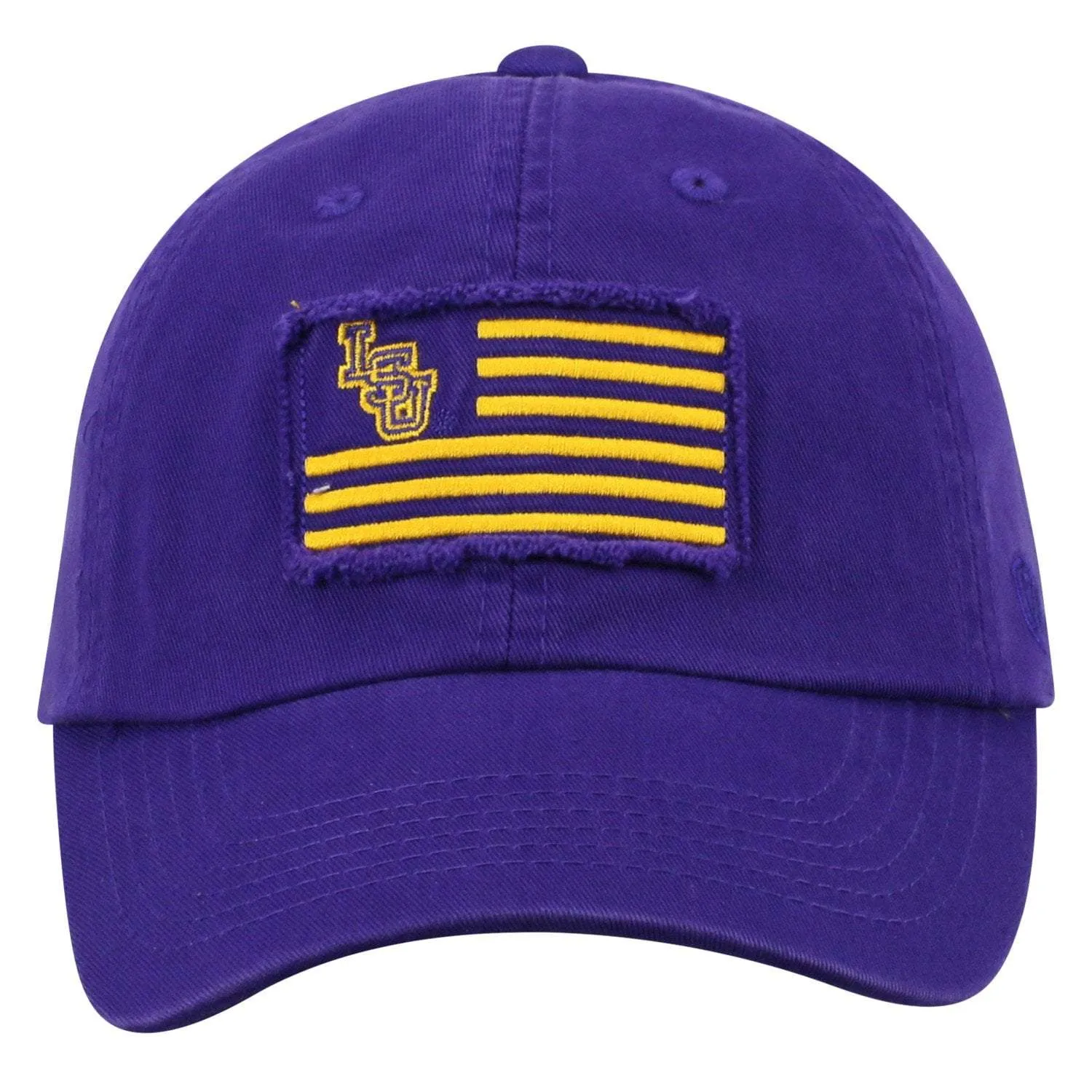 LSU Tigers TOW Purple "Flag 4" Crew Adj. Relax Hat Cap