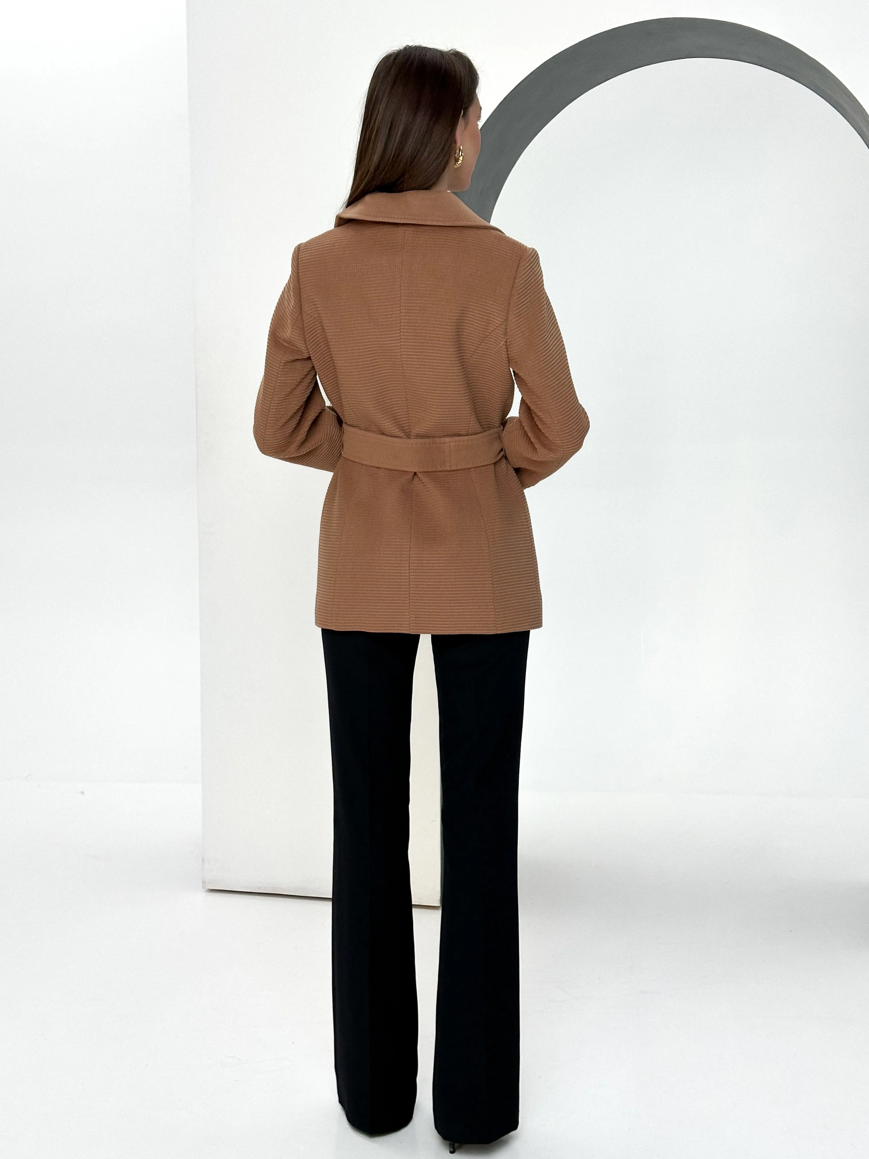 Lyndale Cashmere Wool Blend Coat