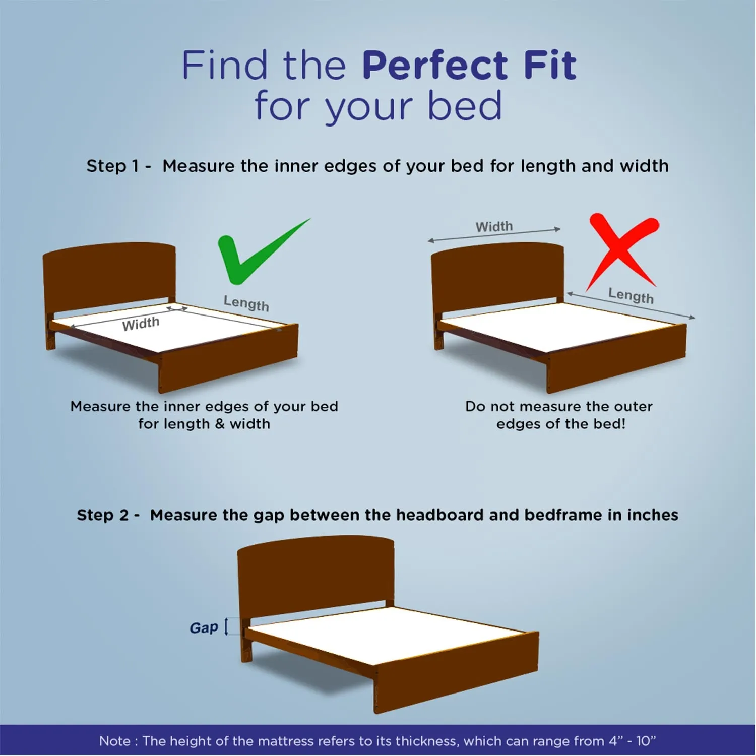Max ICEFOAM® Orthopaedic Mattress