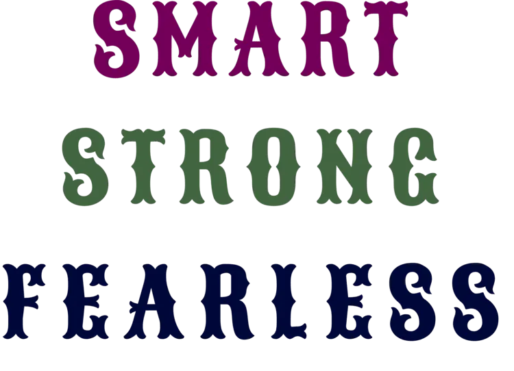 Men's 'Smart Strong Fearless' Cotton Oversized T-Shirt| Storeily