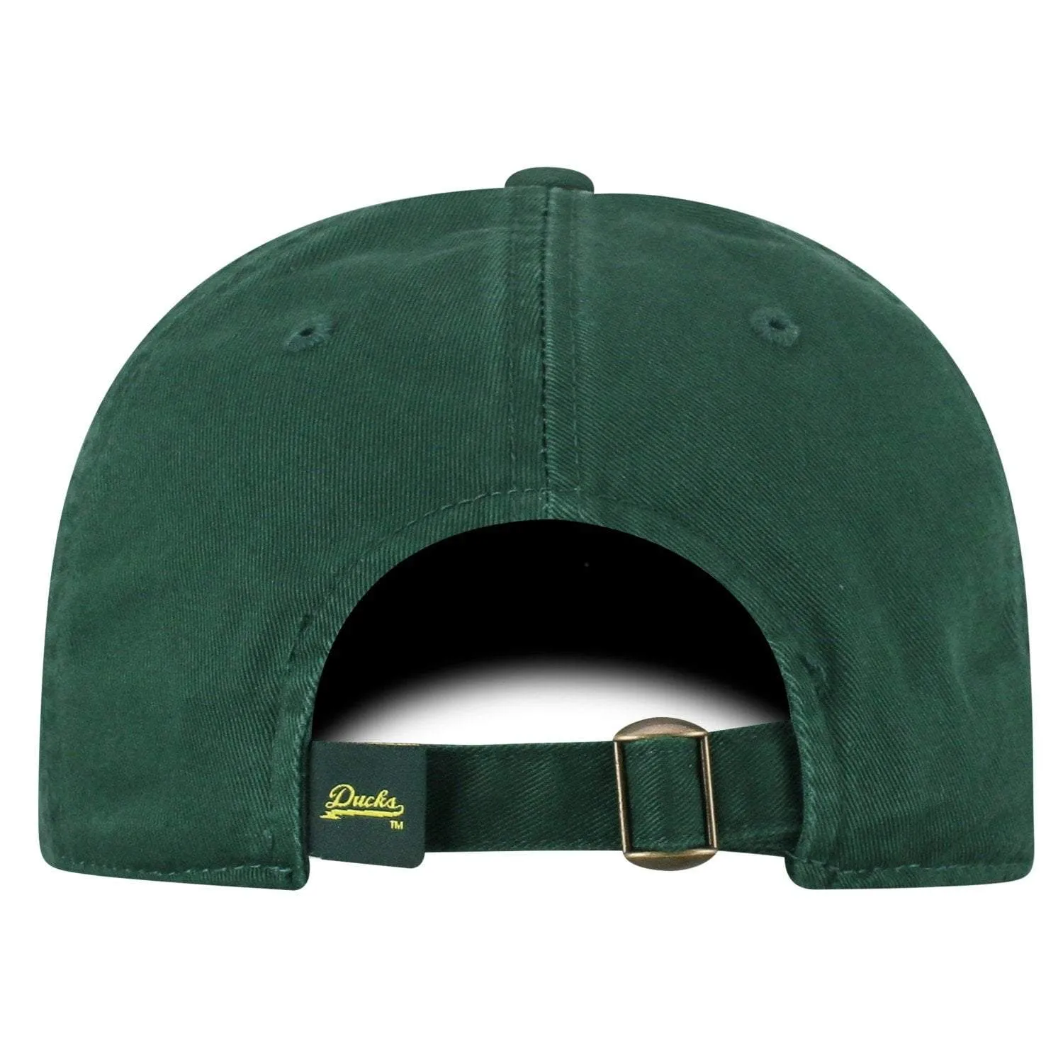 Oregon Ducks TOW Dark Green "Flag 4" Crew Adj. Relax Hat Cap