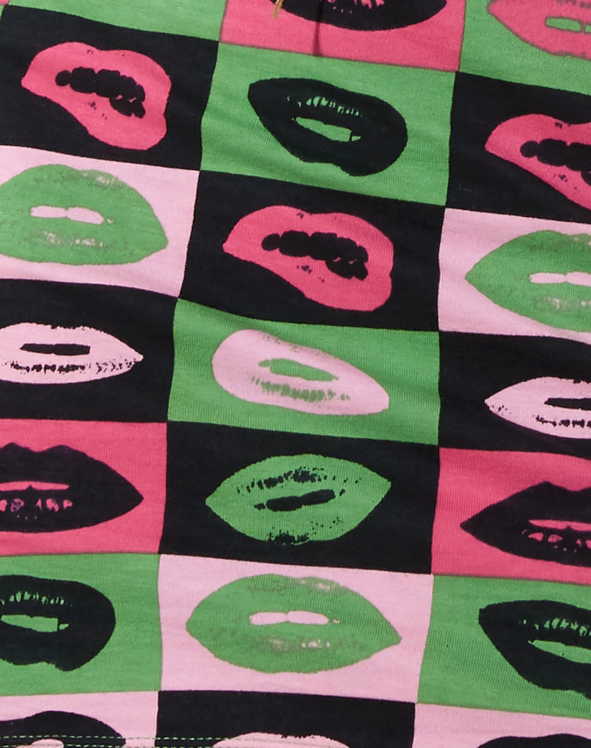 Parallel Jeans in Lips Green