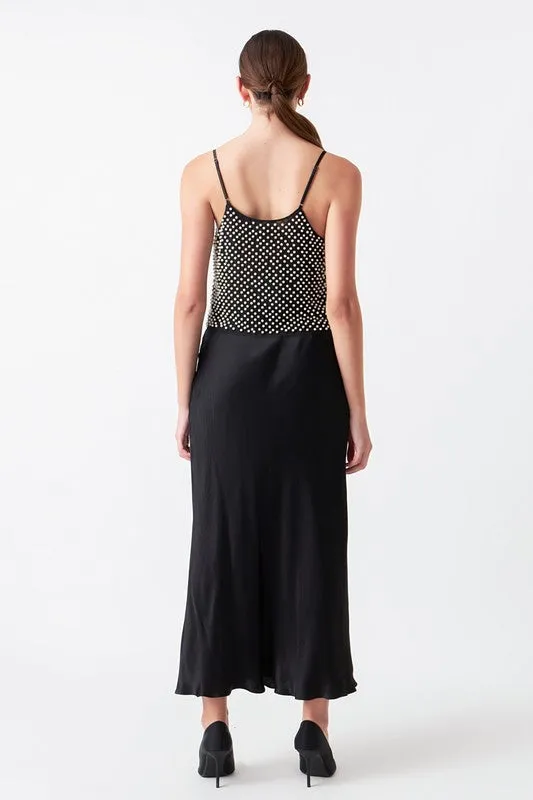 Pearl Embellished Cami