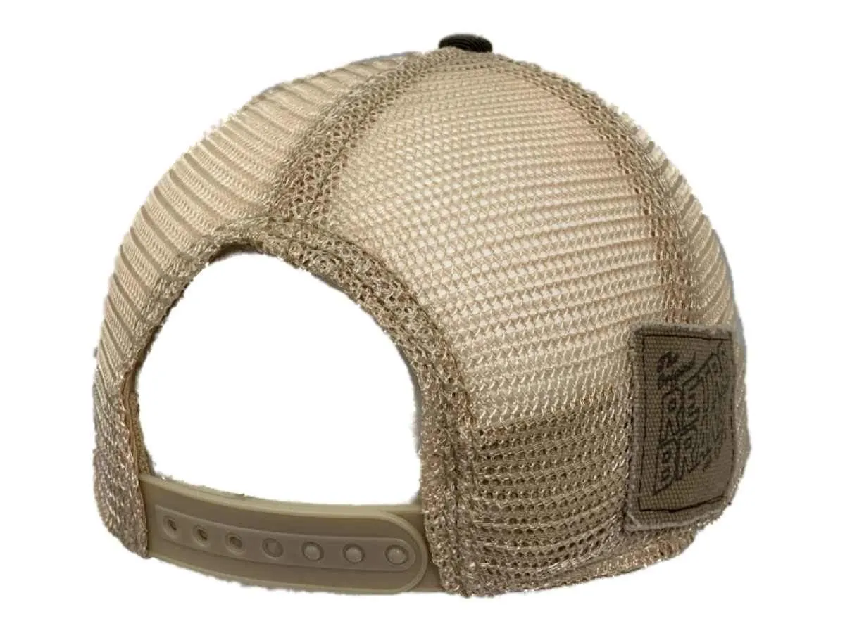 "Need Coffee" Retro Brand Mudwashed Distressed Mesh Snapback Hat Cap