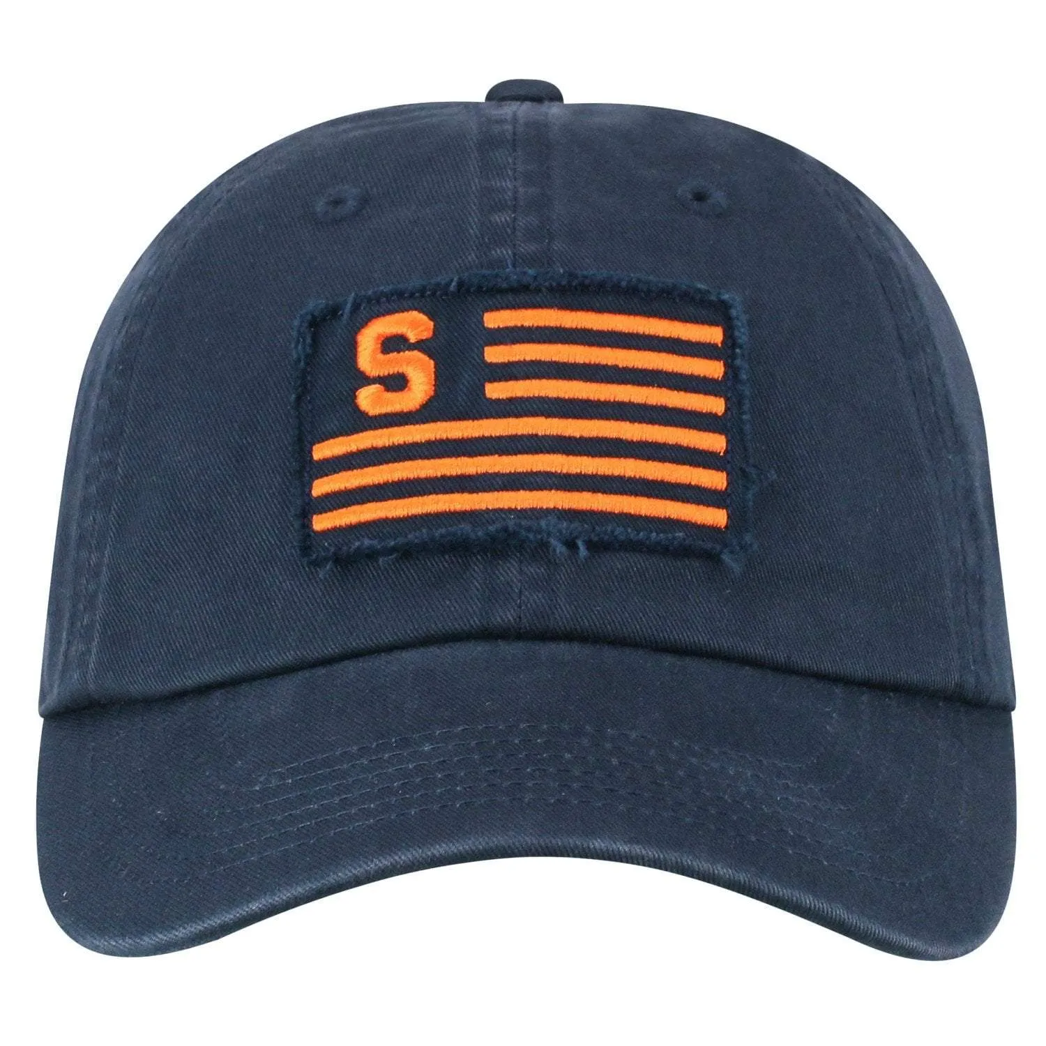 Syracuse Orange TOW Navy "Flag 4" Crew Adj. Relax Hat Cap