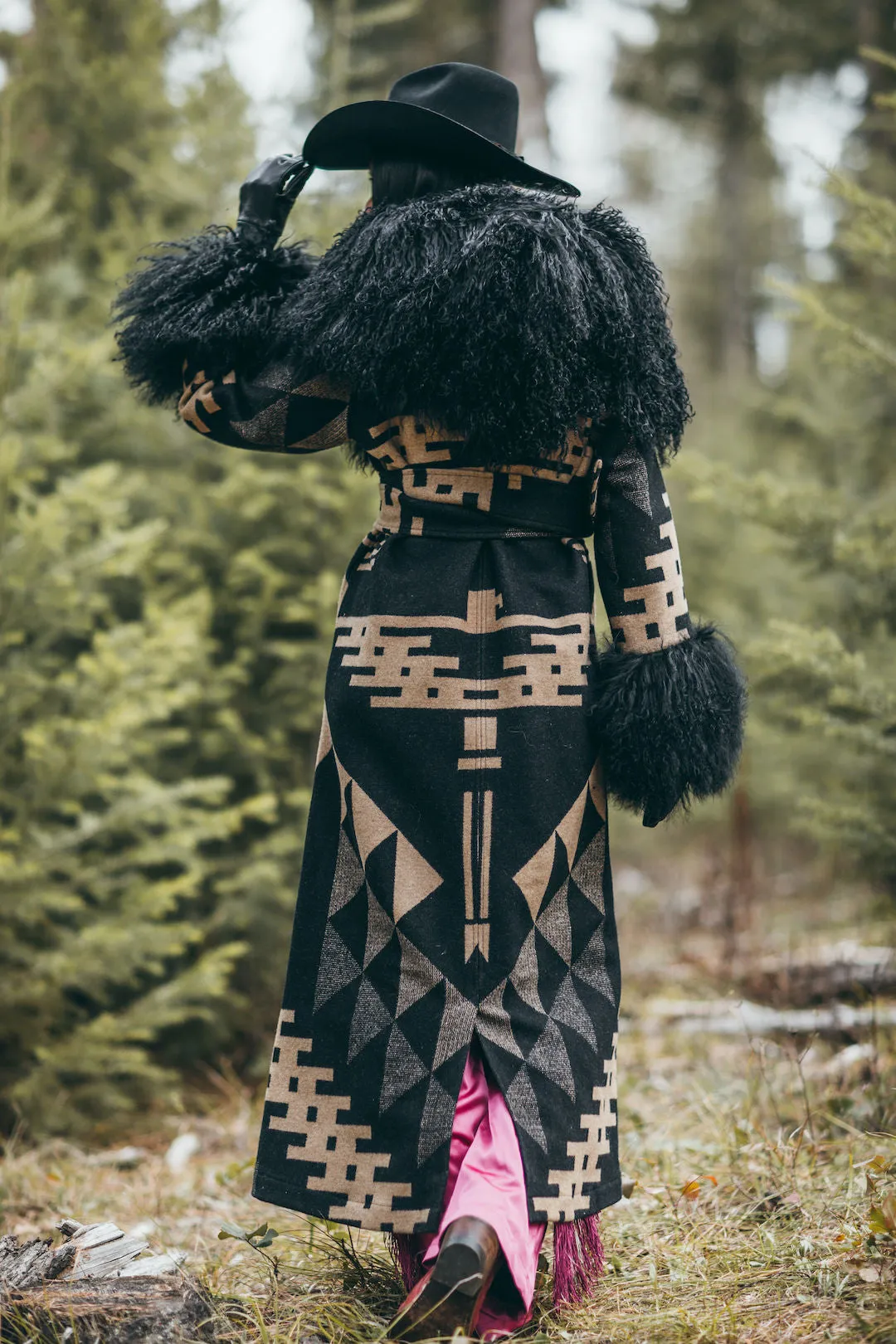 Thunderbird Mountain Shearling Duster