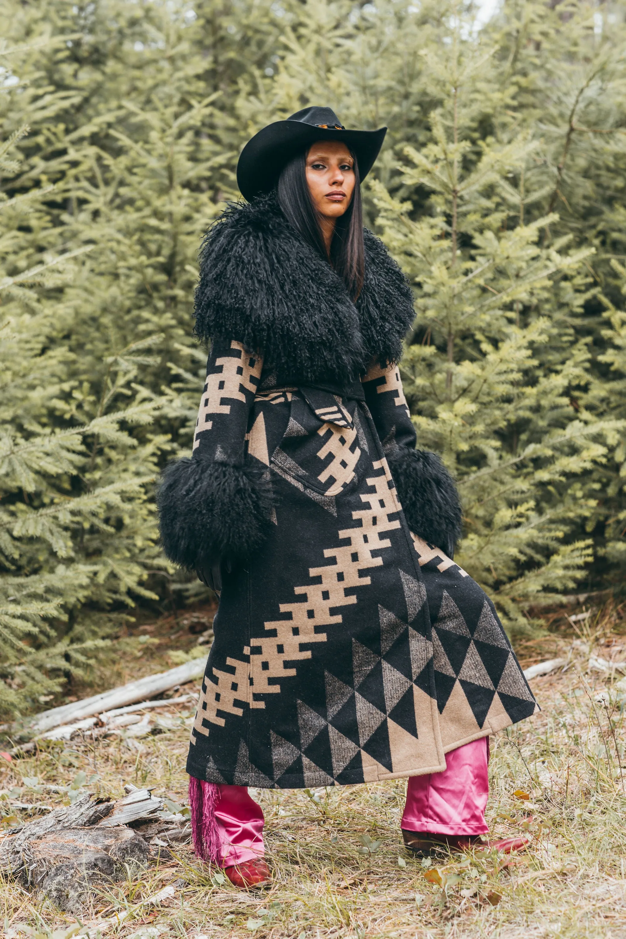 Thunderbird Mountain Shearling Duster