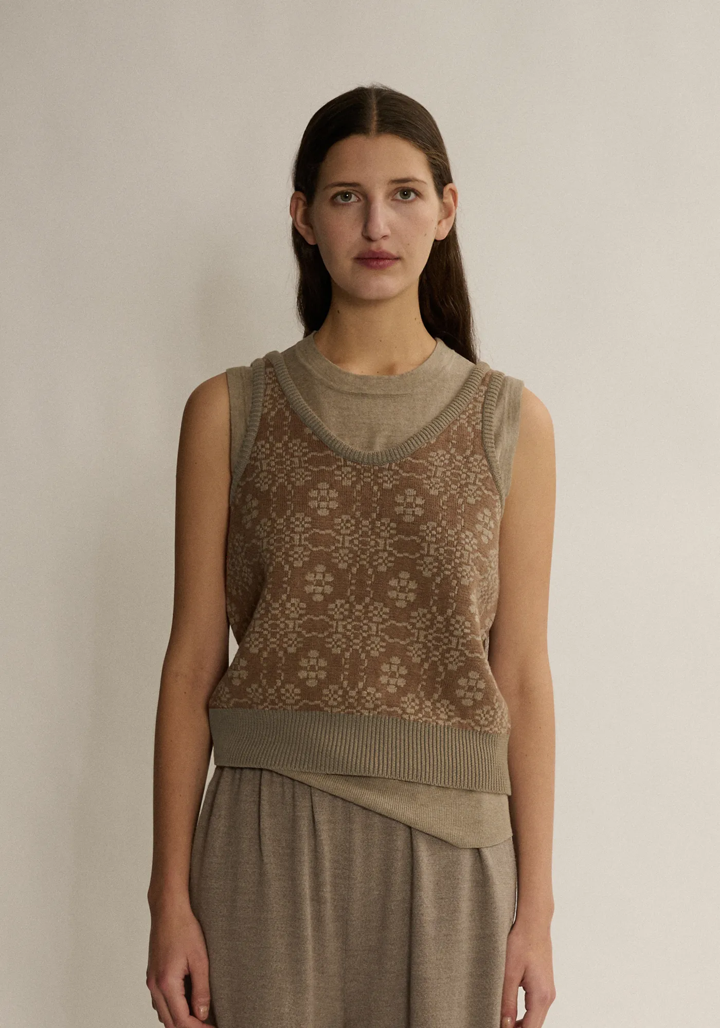 Wari Wool Cotton Top