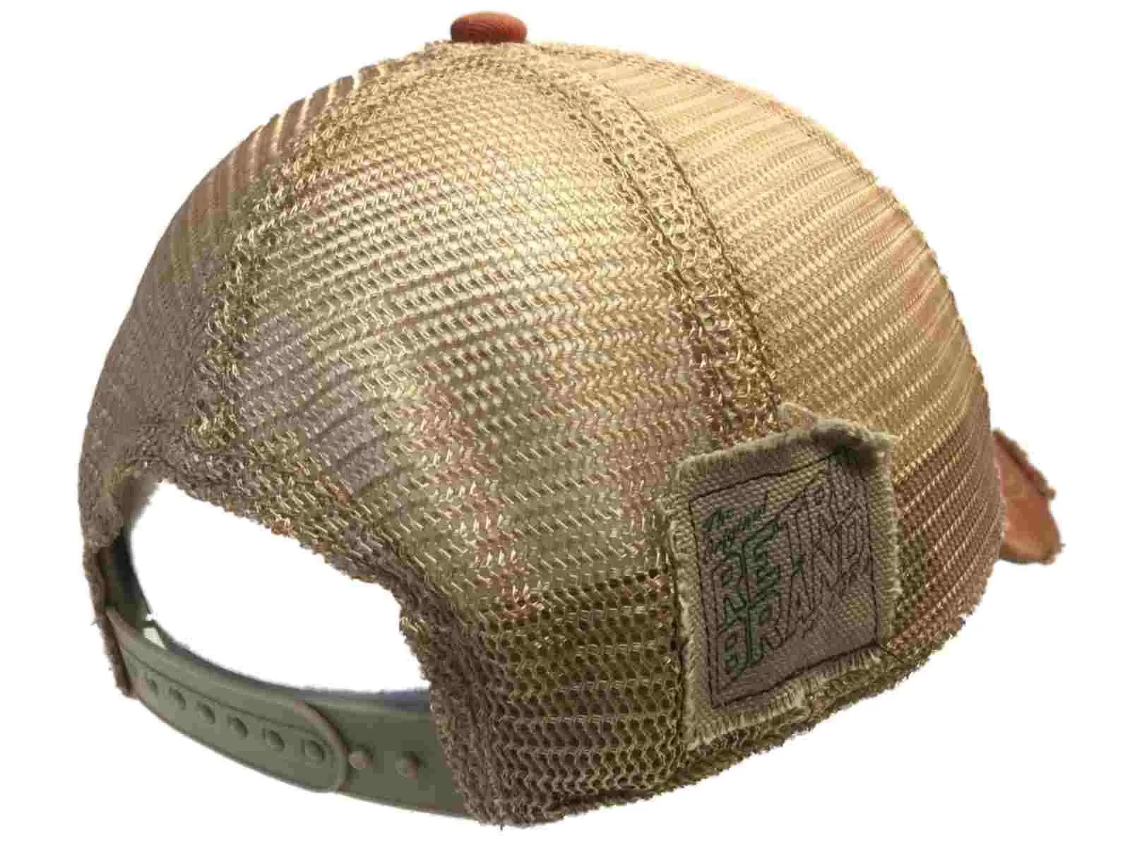 Whataburger Restaurant Retro Brand Orange Mesh Adjustable Snap Trucker Hat Cap