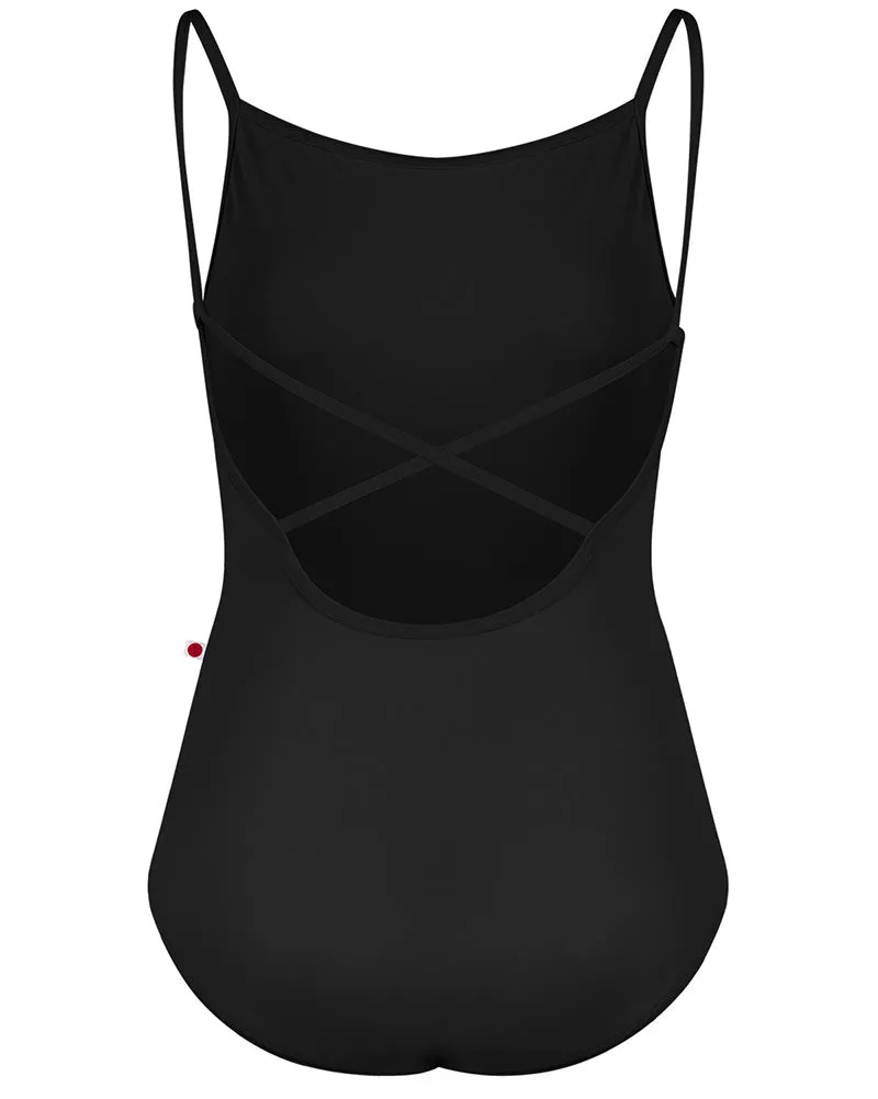 Yumiko Basics Collection Daniela Cross Strap Camisole Leotard - Womens